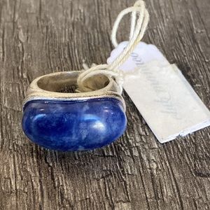 CLUB MONACO | faux lapis ring